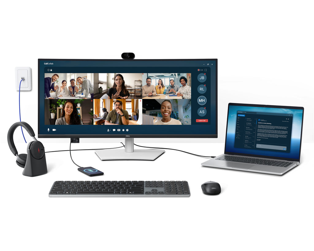 Dell Pro P3426WEV 34" Curved UWQHD USB-C Webcam Monitor