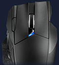 ROG Spatha X features a DPI button and Aura Sync lighting