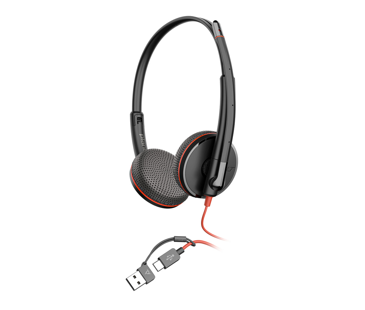 Plantronics Blackwire 3225 Stereo USB-C Headset - Bulk Pack
