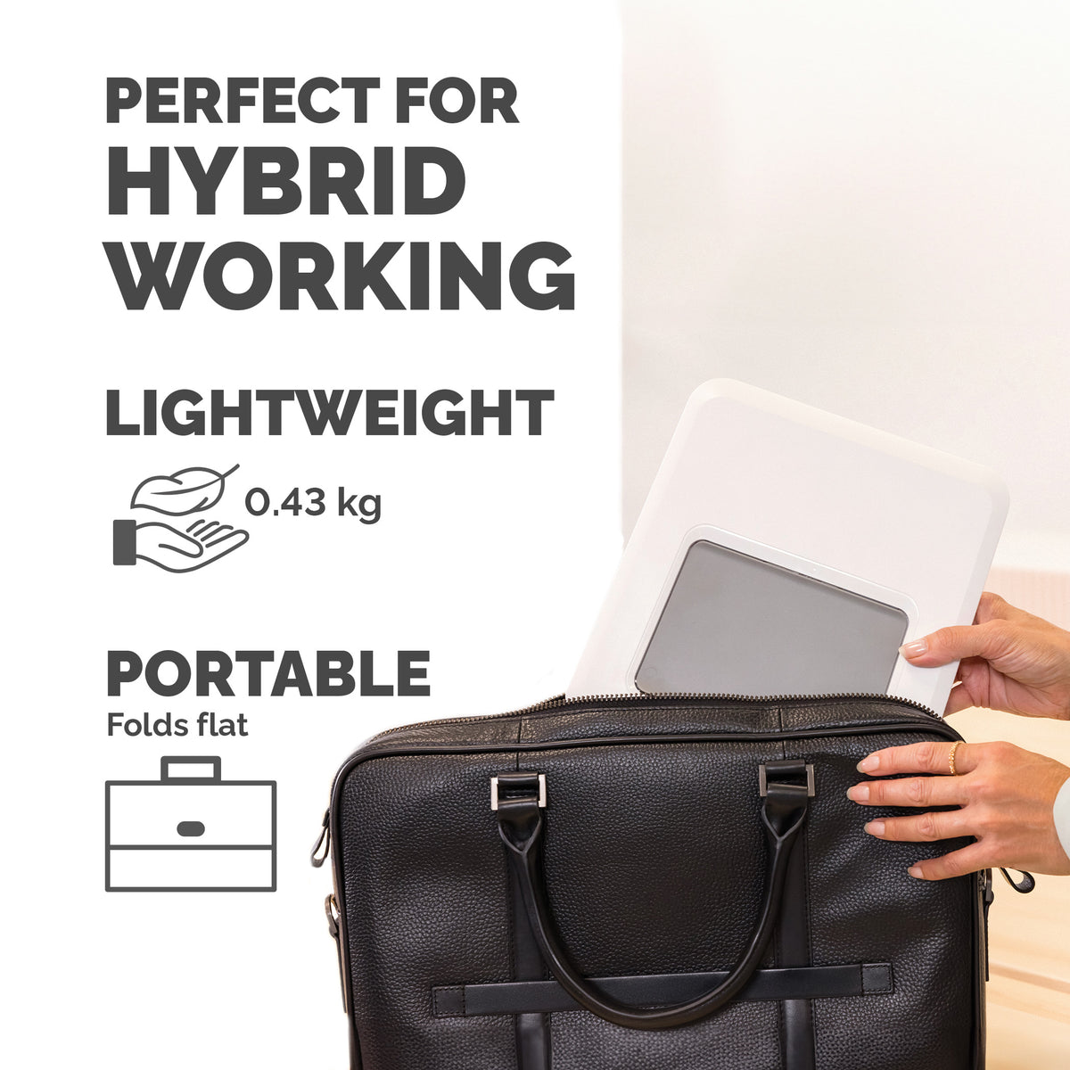 Fellowes Breyta Laptop Stand White - 12 Height Settings