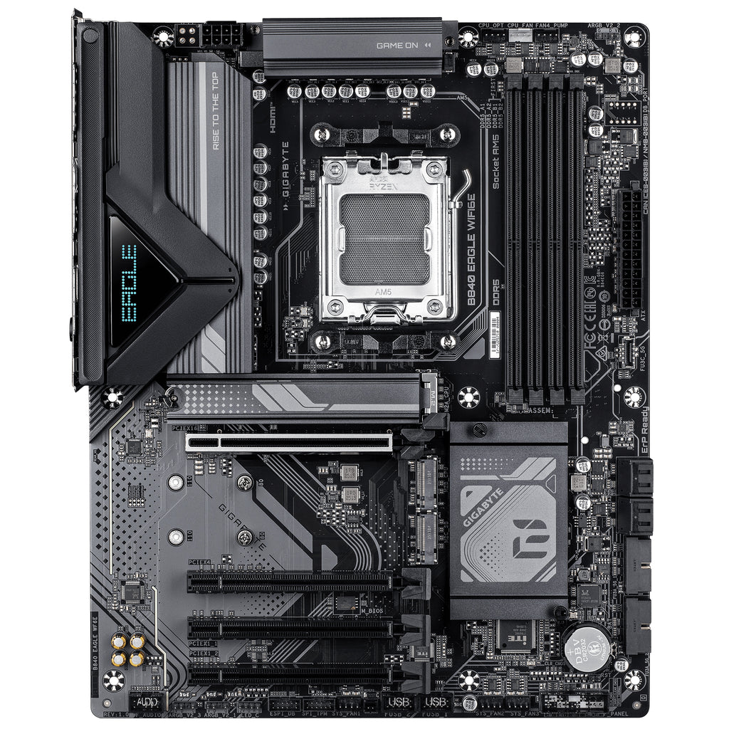 Gigabyte B840 Eagle WiFi 6E AM5 ATX Motherboard - DDR5