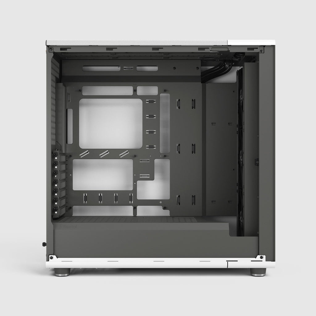 Fractal Design North XL Chalk White TG Clear E-ATX PC Case