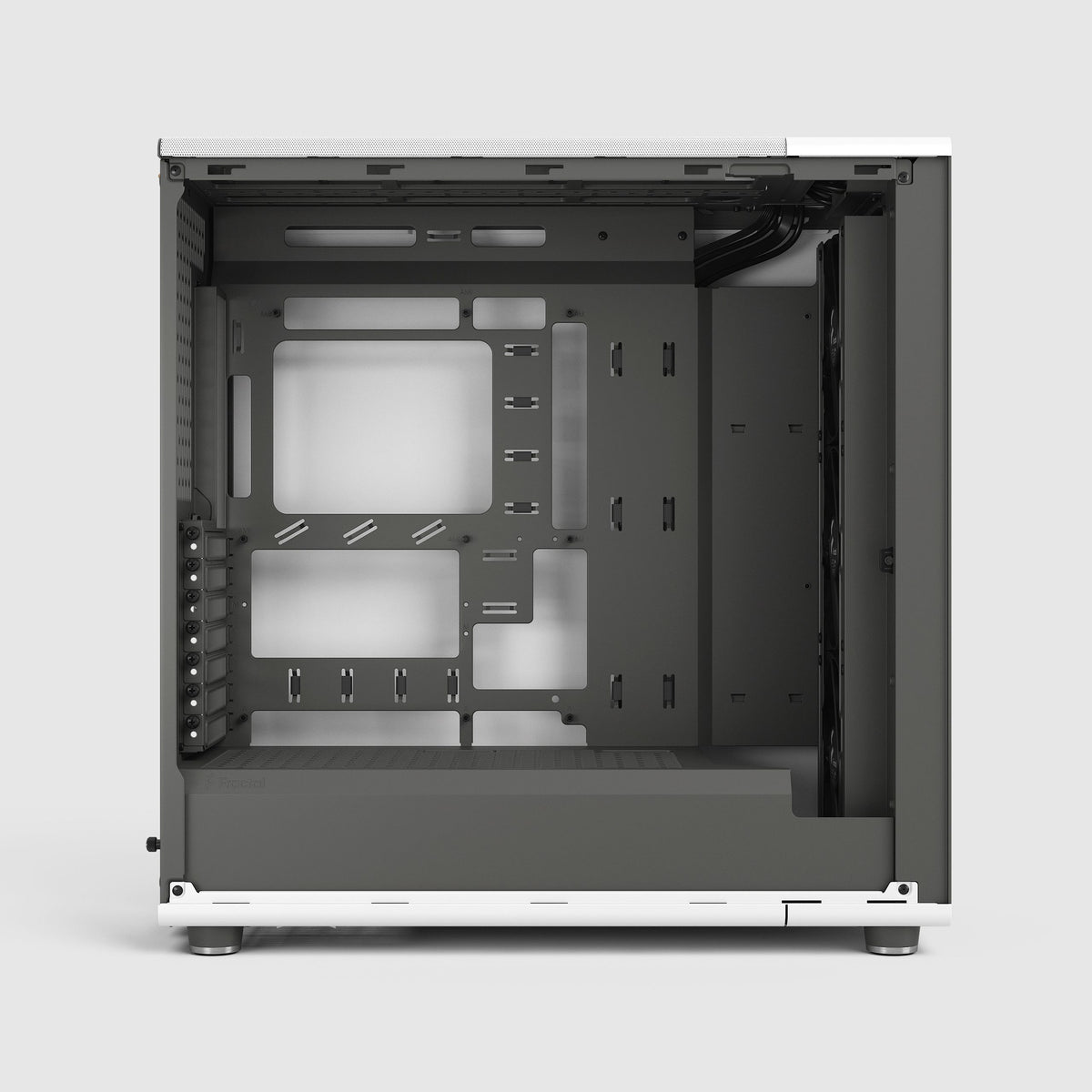 Fractal Design North XL Chalk White TG Clear E-ATX PC Case