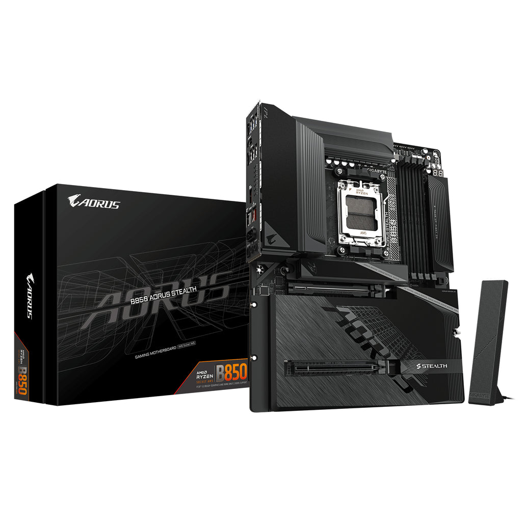 Gigabyte B850 AORUS STEALTH AM5 ATX Motherboard - Wi-Fi 7