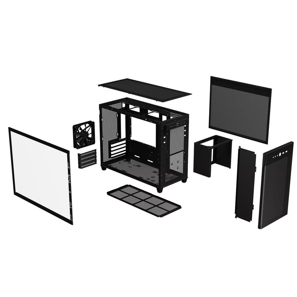 ASUS Prime AP201 TG Black MicroATX Case
