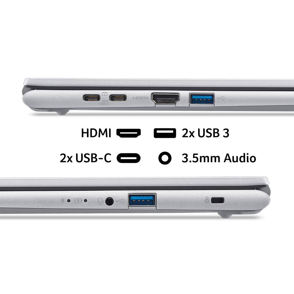 Acer Aspire Go 15 AG15-72P Core 5 120U 8GB 512GB W11 Silver