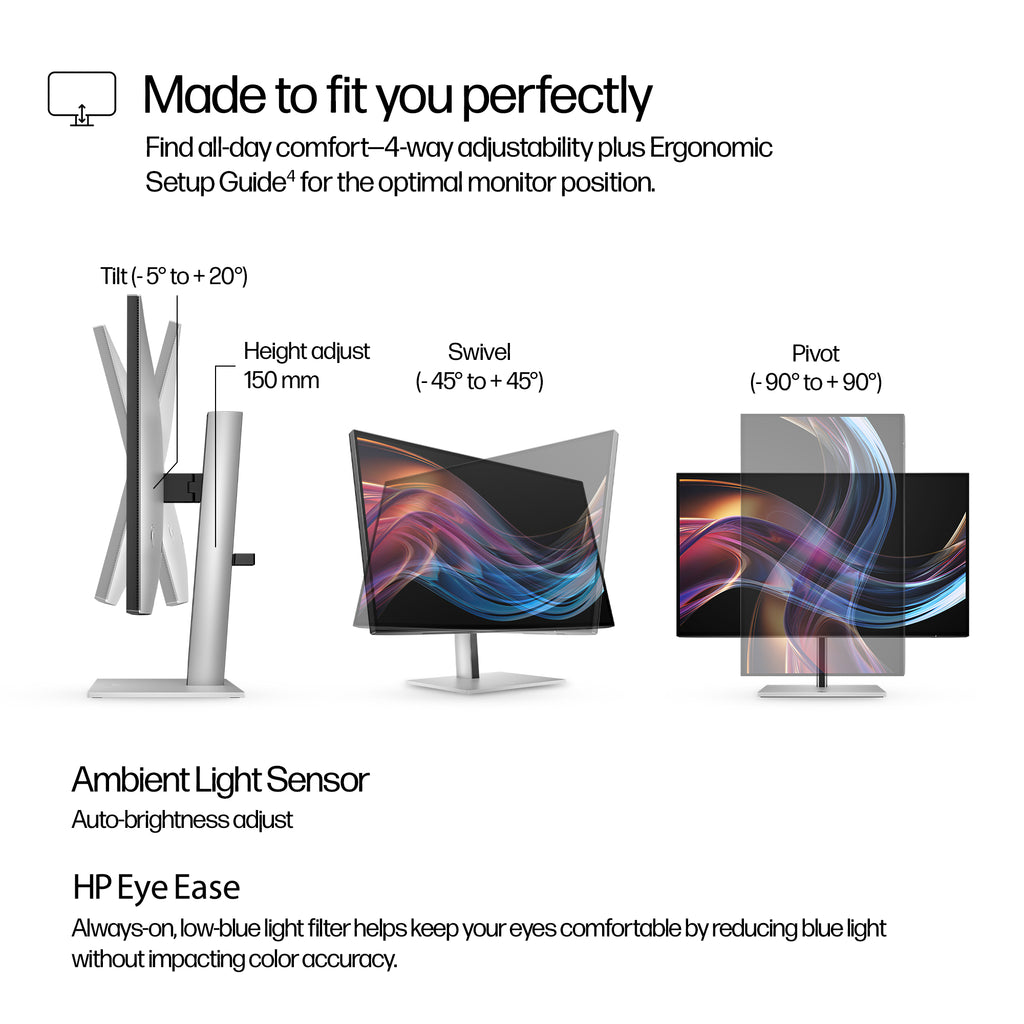 HP Series 7 Pro 727pk 27" 4K Thunderbolt 4 Monitor