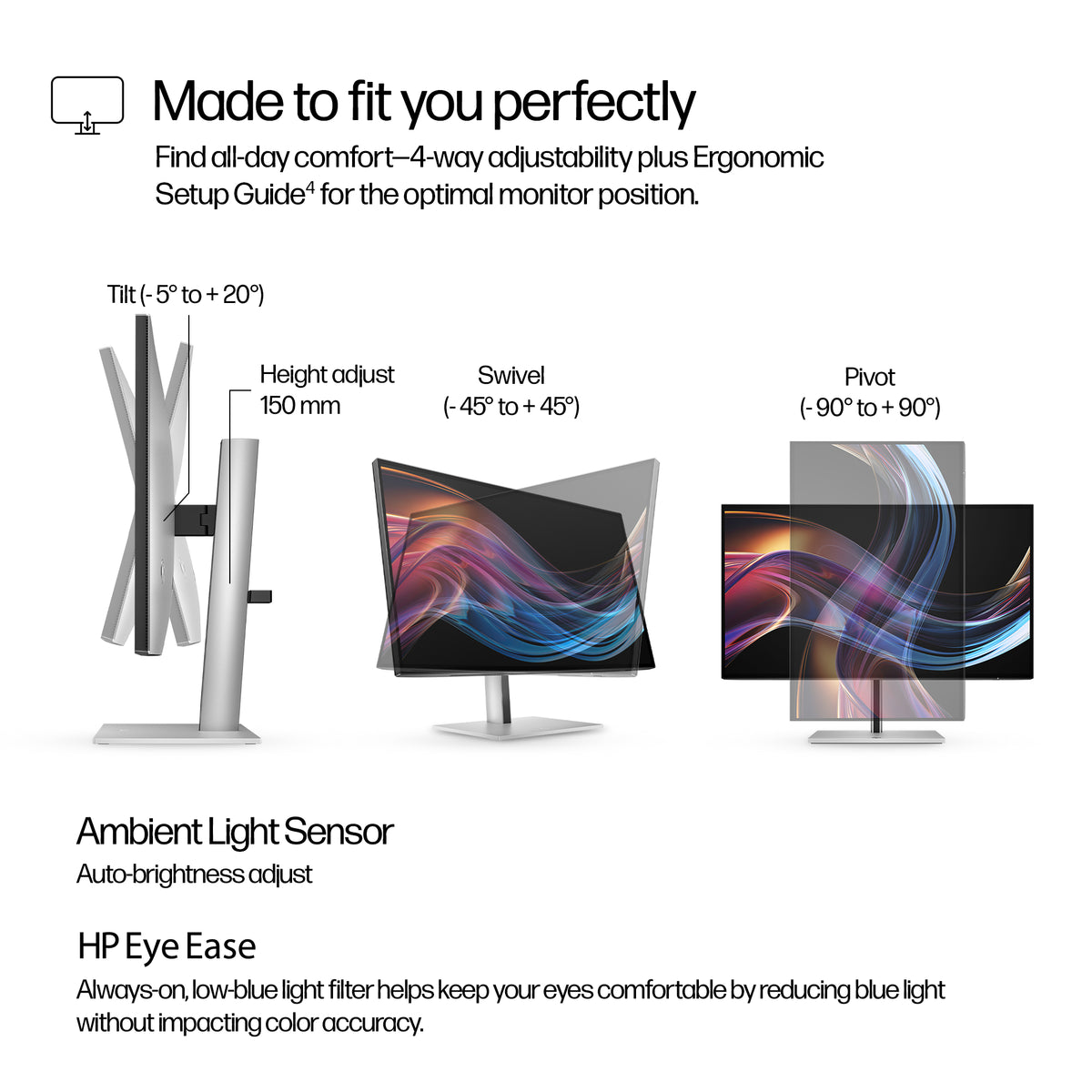 HP Series 7 Pro 727pk 27" 4K Thunderbolt 4 Monitor