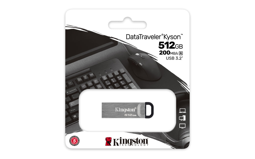 Kingston DataTraveler Kyson 512GB USB 3.2 Flash Drive