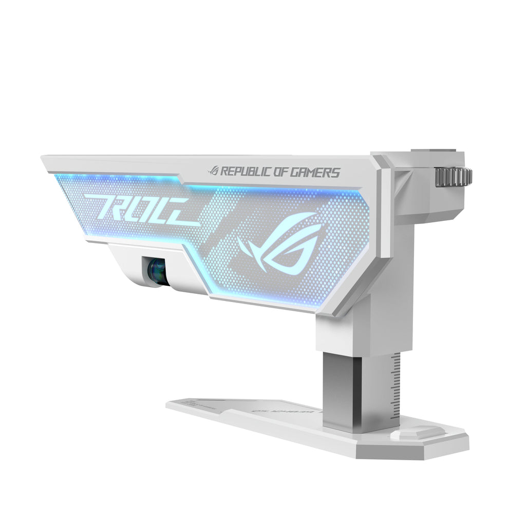 ASUS ROG Herculx ARGB graphics card holder, angled