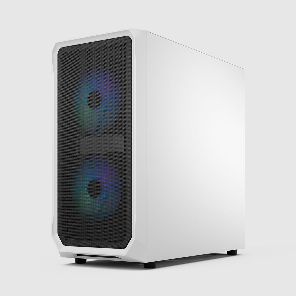 Fractal Design Focus 2 RGB White TG Clear Tint Mid-Tower Case