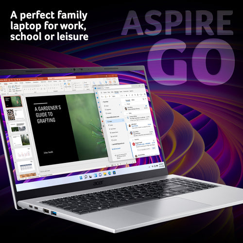 Acer Aspire Go 15 AG15-72P Core 5 120U 8GB 512GB W11 Silver