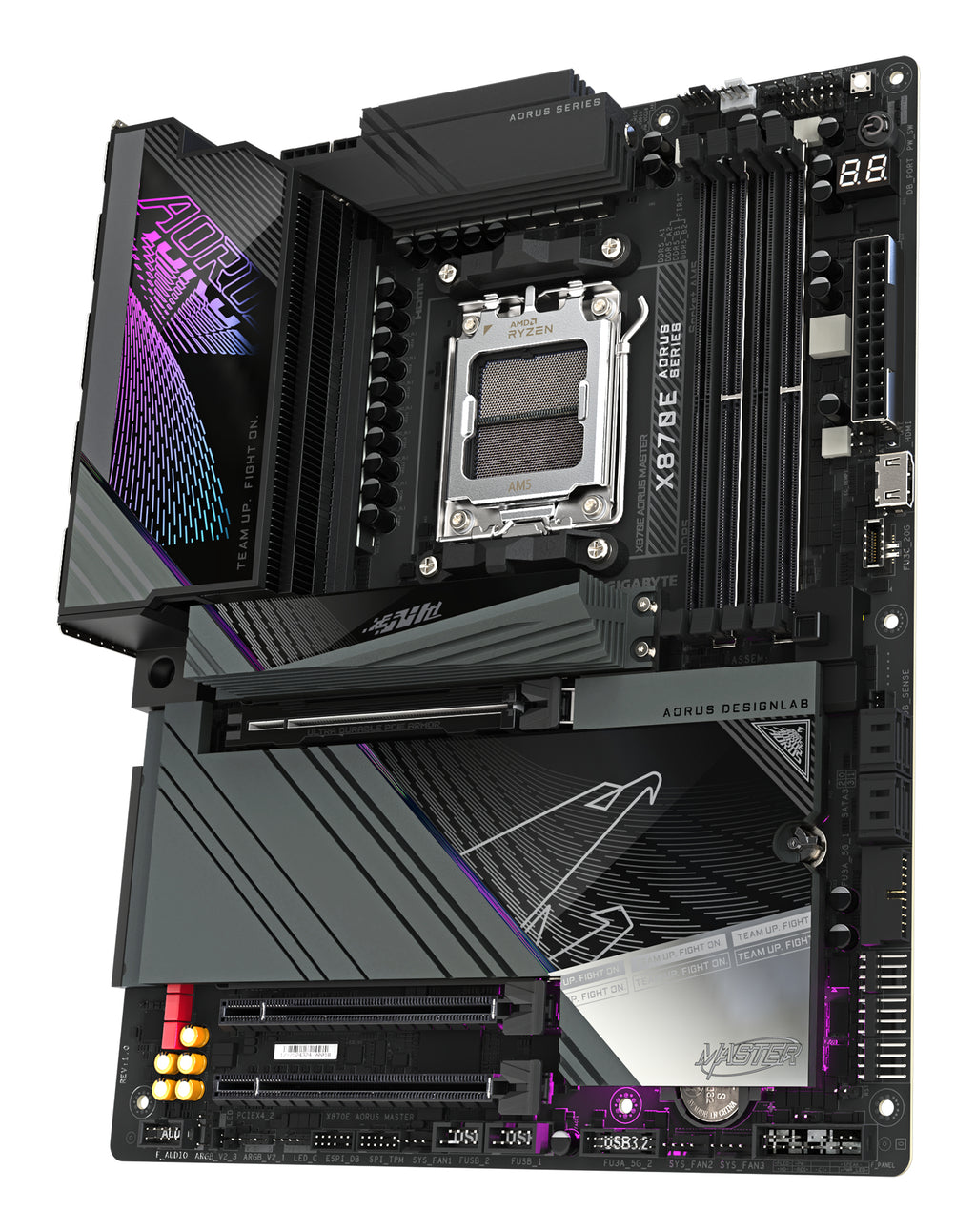 Gigabyte X870E AORUS MASTER AM5 ATX Motherboard - Wi-Fi 7