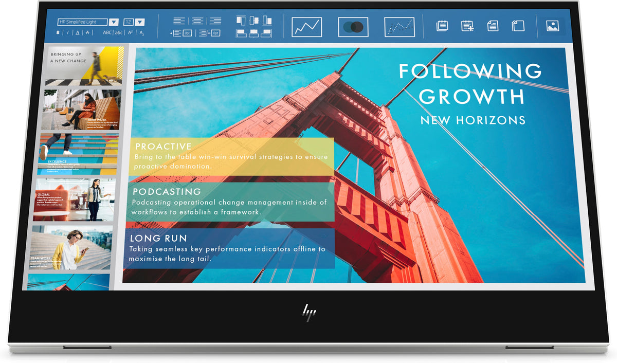 HP E14 G4 Portable Monitor 14" FHD IPS USB-C 400 nits