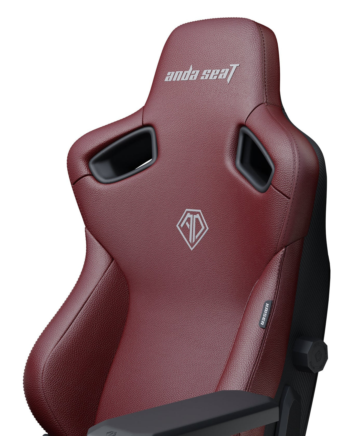 AndaSeat Kaiser 3 XL gaming chair, classic maroon PVC leather
