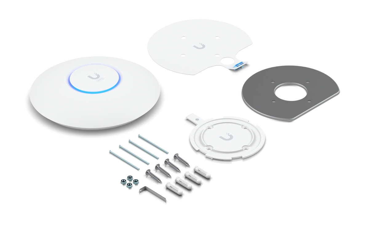 Ubiquiti UniFi U6+ WiFi 6 Access Point - Dual Band, 300+ Clients
