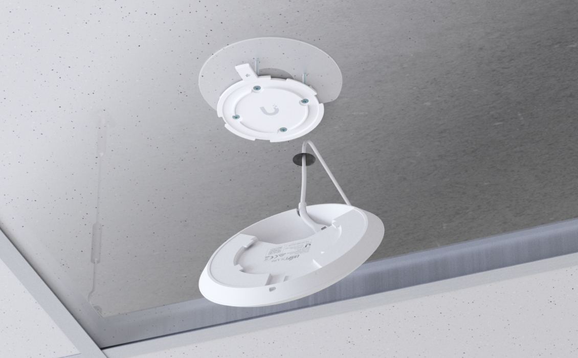 Ubiquiti UniFi U6+ WiFi 6 Access Point - Dual Band, 300+ Clients
