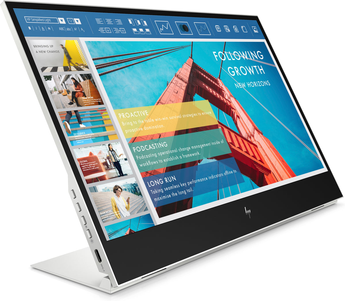 HP E14 G4 Portable Monitor 14" FHD IPS USB-C 400 nits