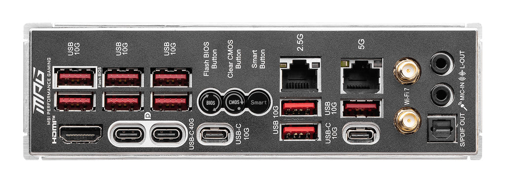 MSI MPG X870E CARBON WIFI AM5 ATX Gaming Motherboard