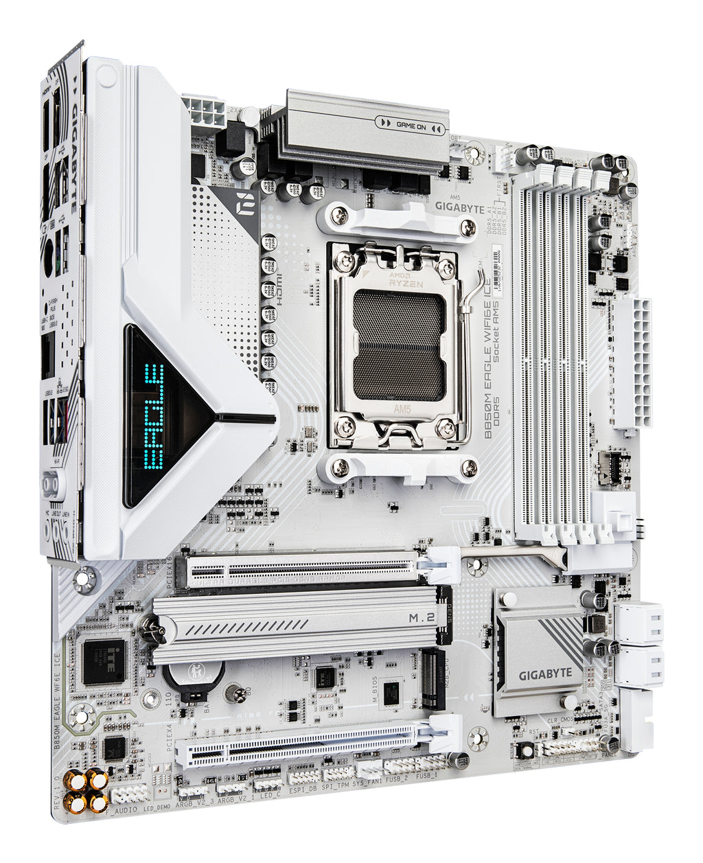 Gigabyte B850M Eagle WiFi 6E ICE AM5 mATX DDR5 Motherboard