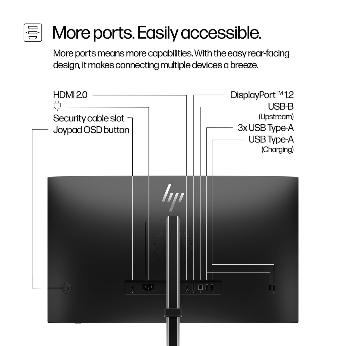 HP 527pq Series 5 Pro 27" QHD IPS Monitor - 2560x1440
