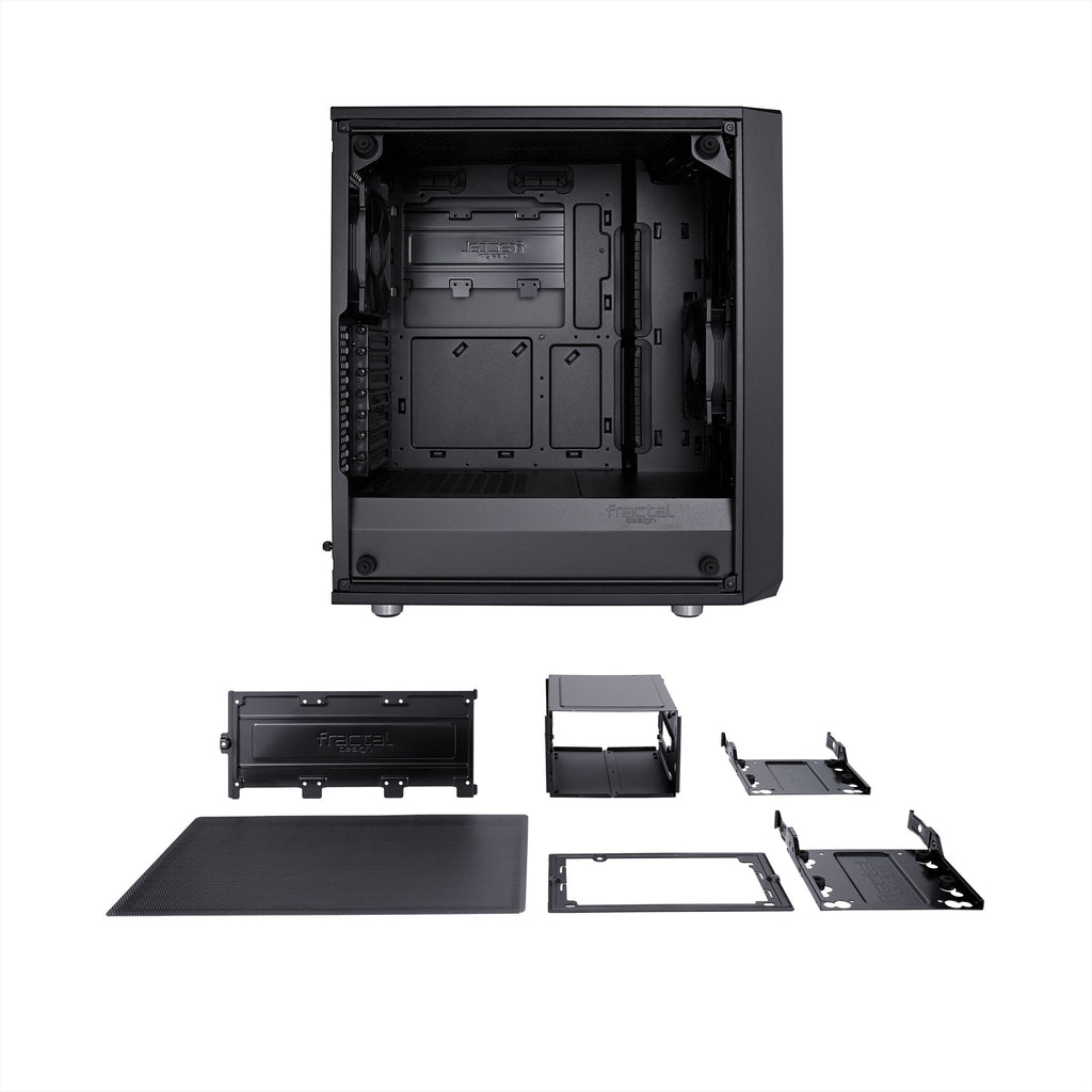 Fractal Design Meshify C Dark TG Mid Tower Case - ATX