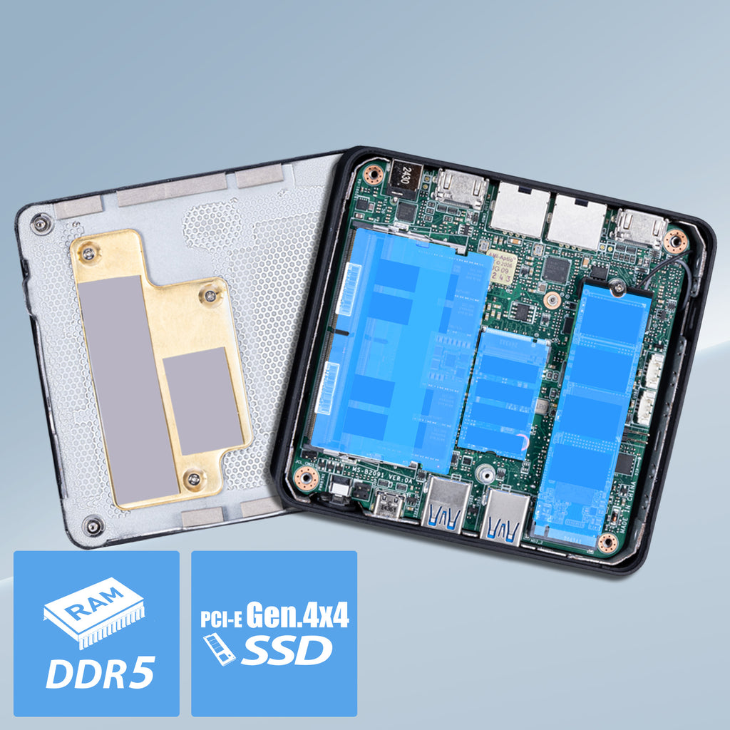 MSI Cubi NUC AI 1UMG Barebone Mini PC - Core Ultra 5 125H