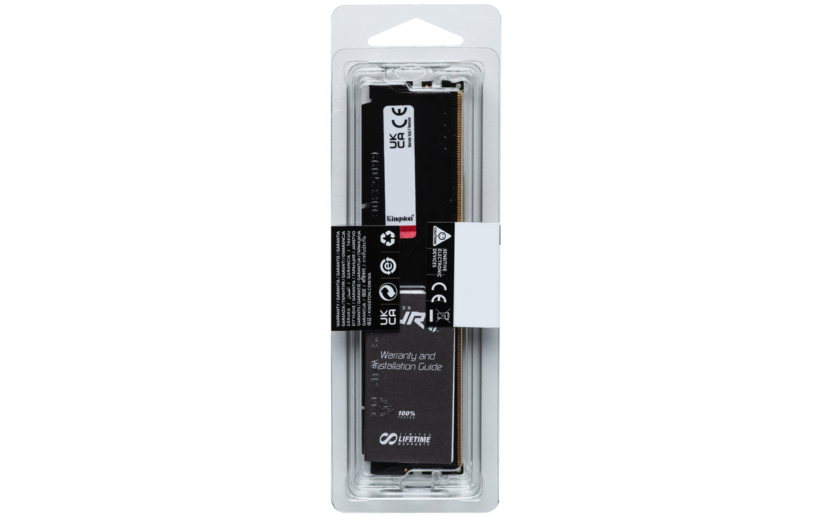 Kingston FURY Beast 16GB DDR5 5600MT/s CL40 Black XMP DIMM