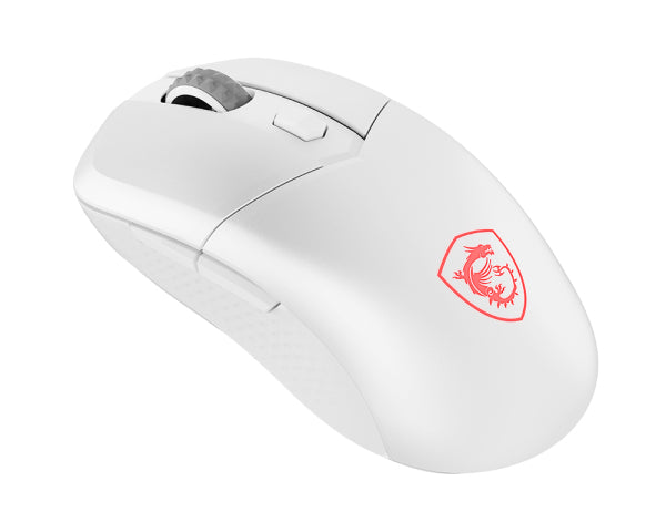 MSI VERSA 300 Wireless White Gaming Mouse - 8000 DPI