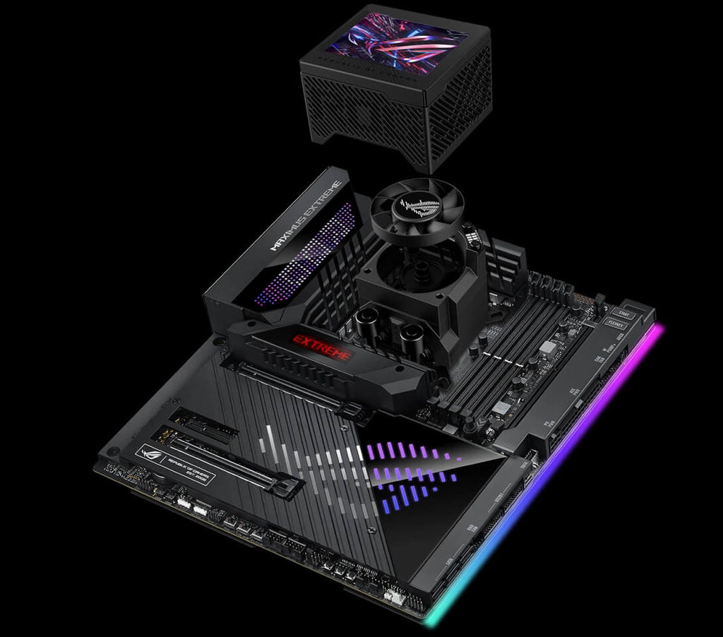 ASUS ROG Ryujin III 240 ARGB AIO Liquid CPU Cooler - Black