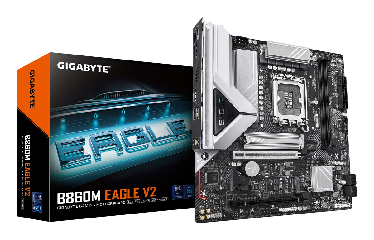 Gigabyte B860M Eagle V2 Intel LGA1851 Micro-ATX Motherboard
