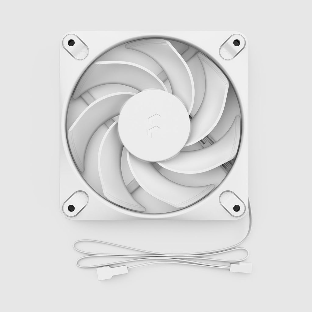 Fractal Design Dynamic 3 12 Reverse White 120mm PWM Fan