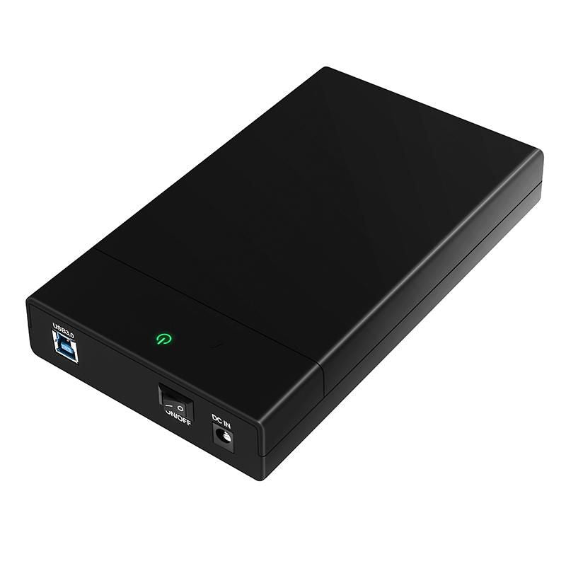 Maiwo K3568A USB 3.0 3.5" SATA HDD Enclosure + Power Adapter