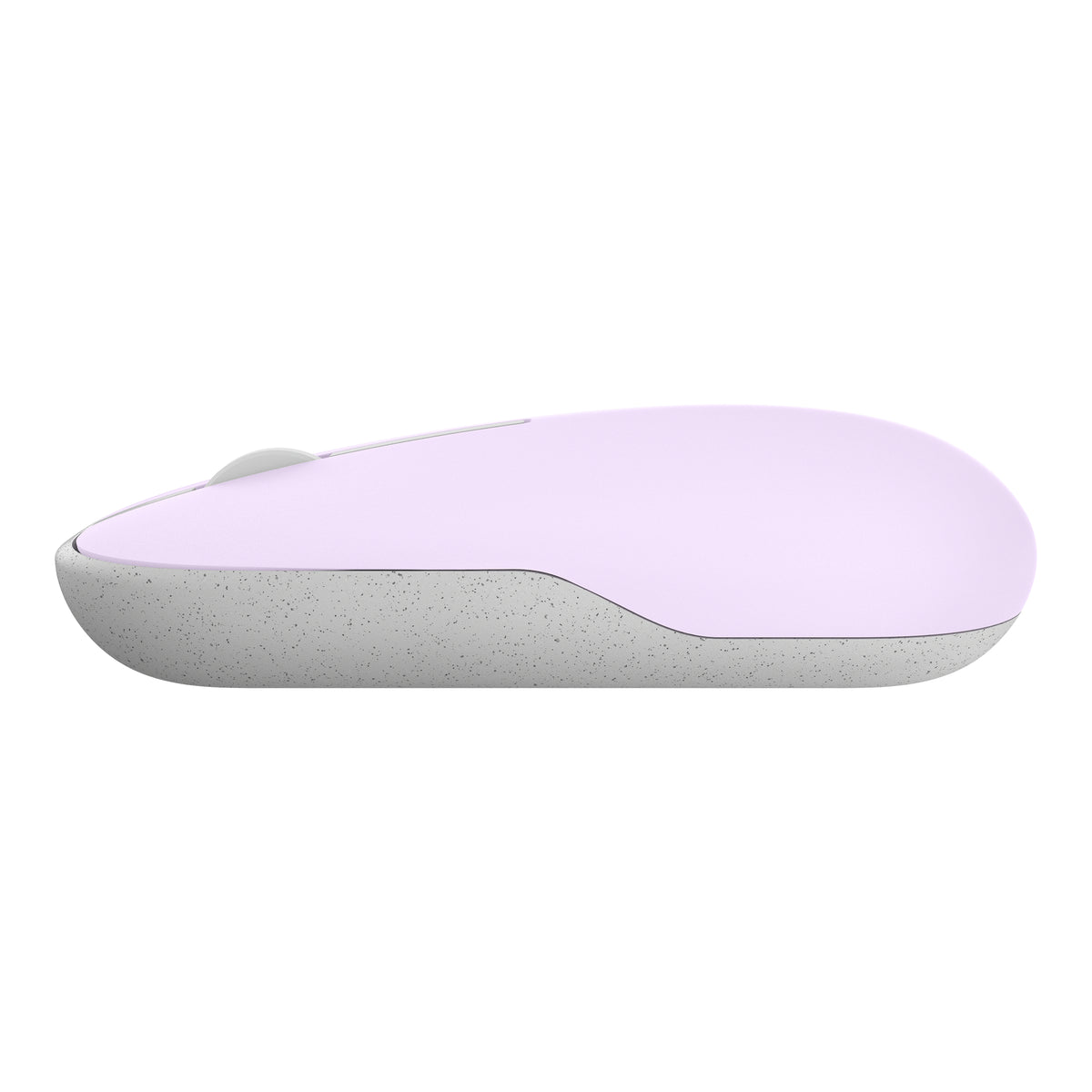 ASUS Marshmallow Mouse MD100 Lilac Mist Purple, side profile