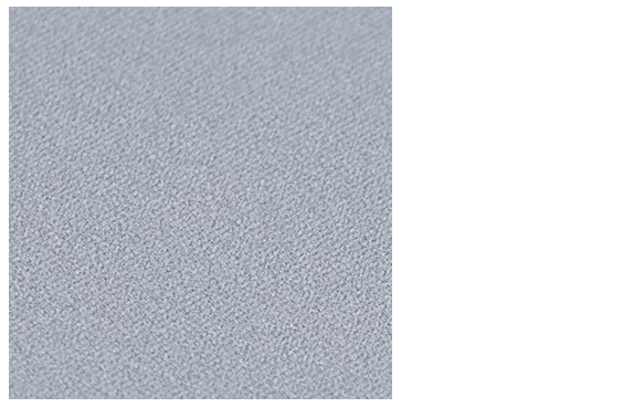 A close up photo of the cloth texture of the Scabbard II Arctic Gray mousepad