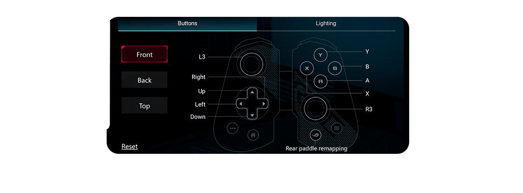 ASUS ROG Tessen Mobile Controller - Foldable, USB-C