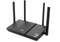 ASUS RT-BE50 front angle view with ‘WiFi 7’ text on the background