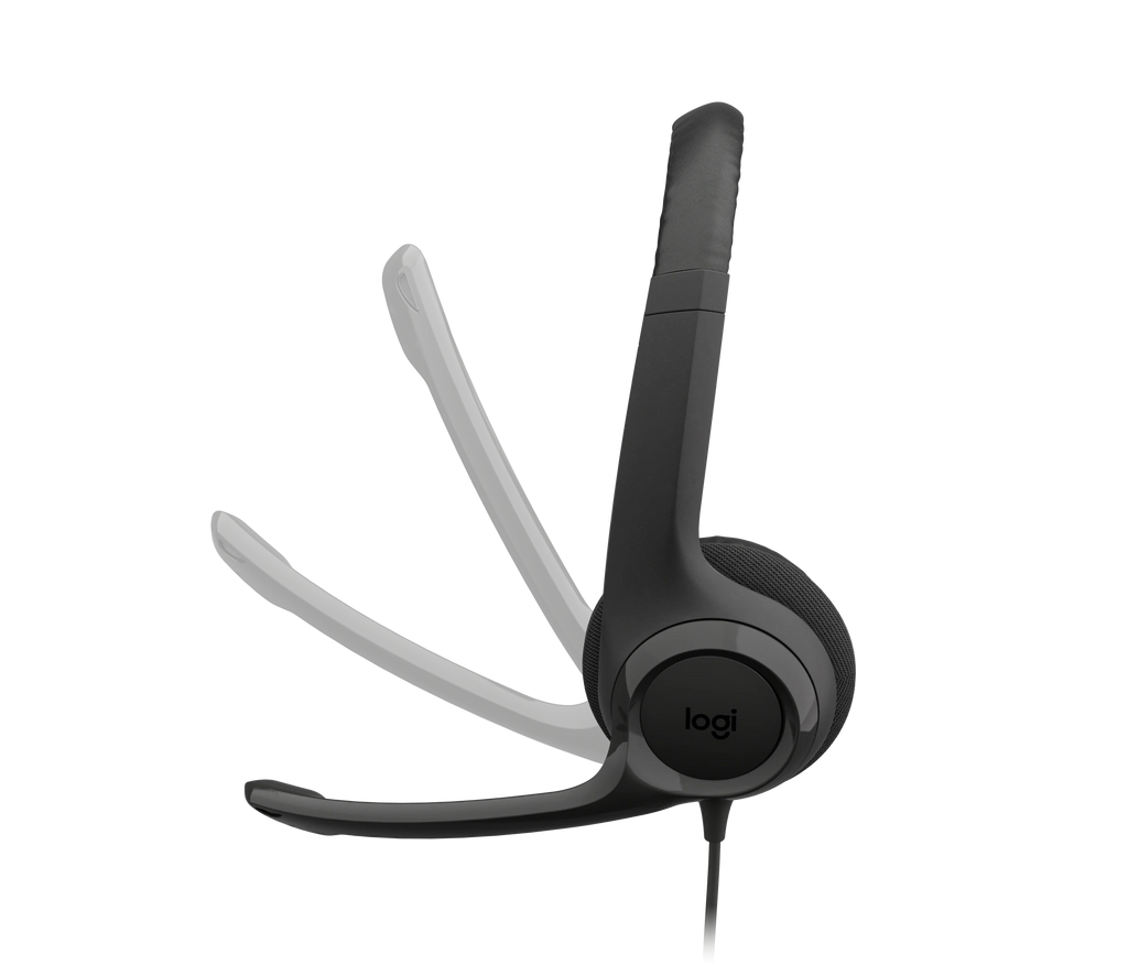 H390 USB Computer Headset - Black
