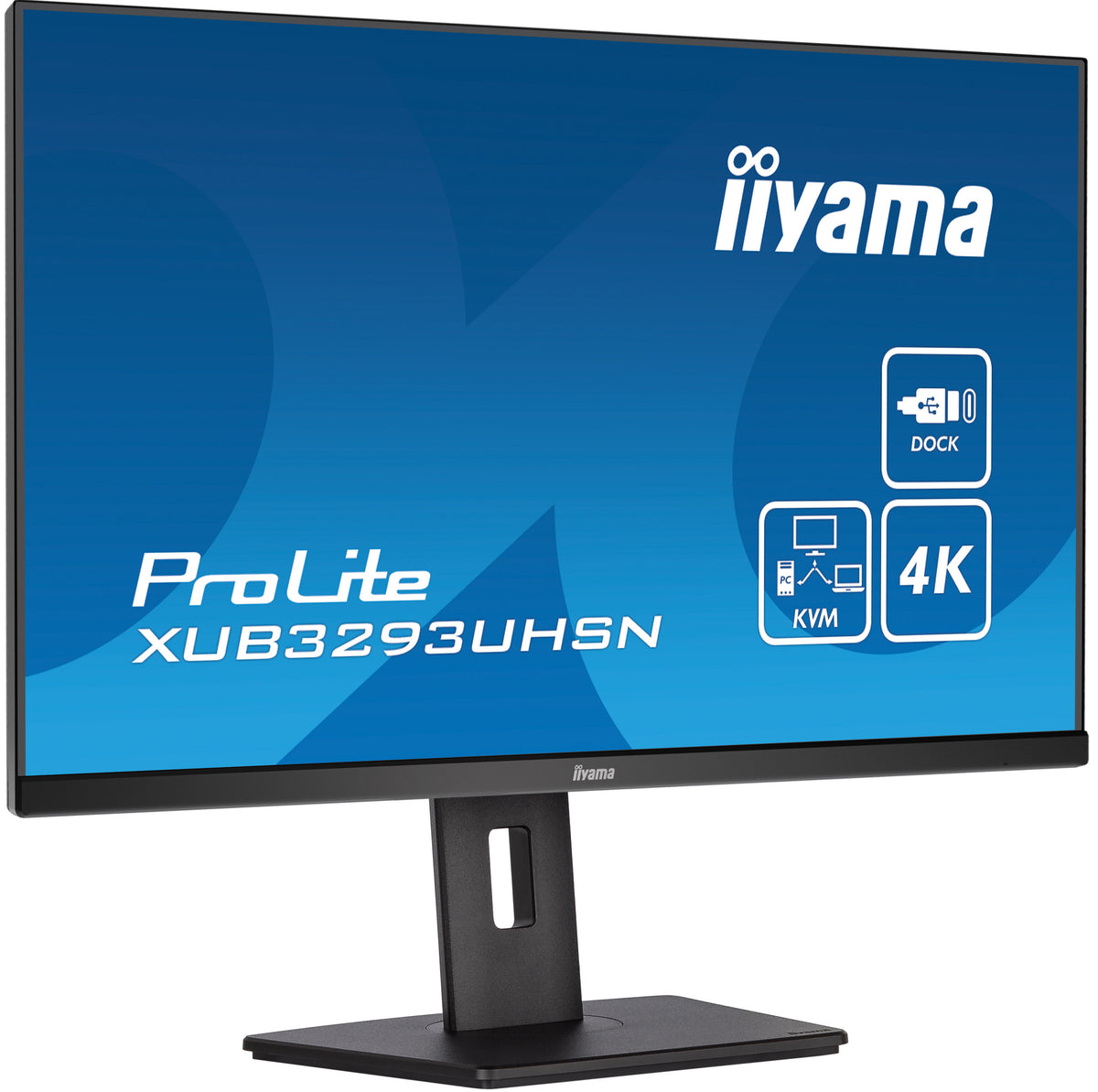 iiyama ProLite XUB3293UHSN-B5 32" 4K IPS Monitor - KVM, USB-C
