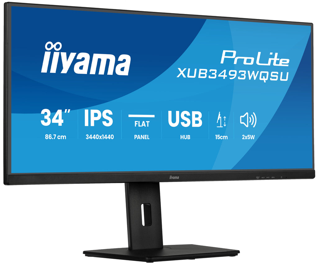 iiyama ProLite XUB3493WQSU-B6 34" UWQHD 120Hz IPS Monitor
