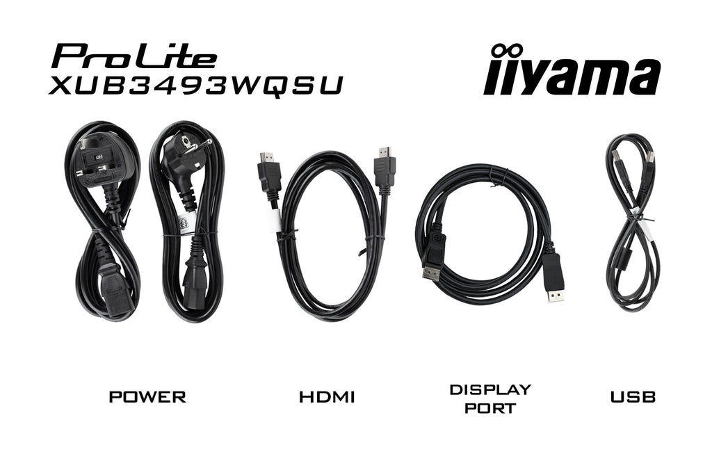 iiyama ProLite XUB3493WQSU-B6 34" UWQHD 120Hz IPS Monitor