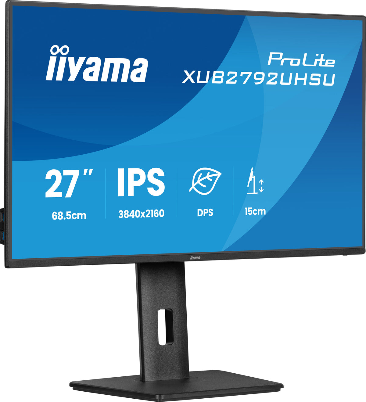 iiyama ProLite XUB2792UHSU-B6 27" 4K IPS Monitor - Matte Black