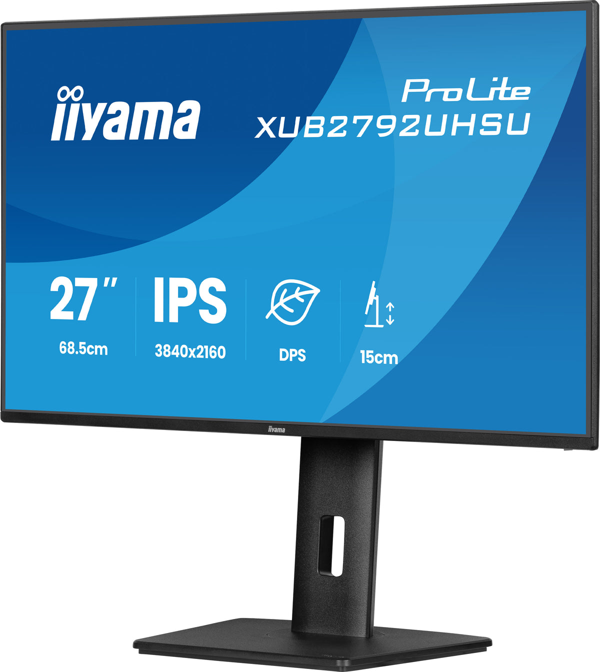 iiyama ProLite XUB2792UHSU-B6 27" 4K IPS Monitor - Matte Black