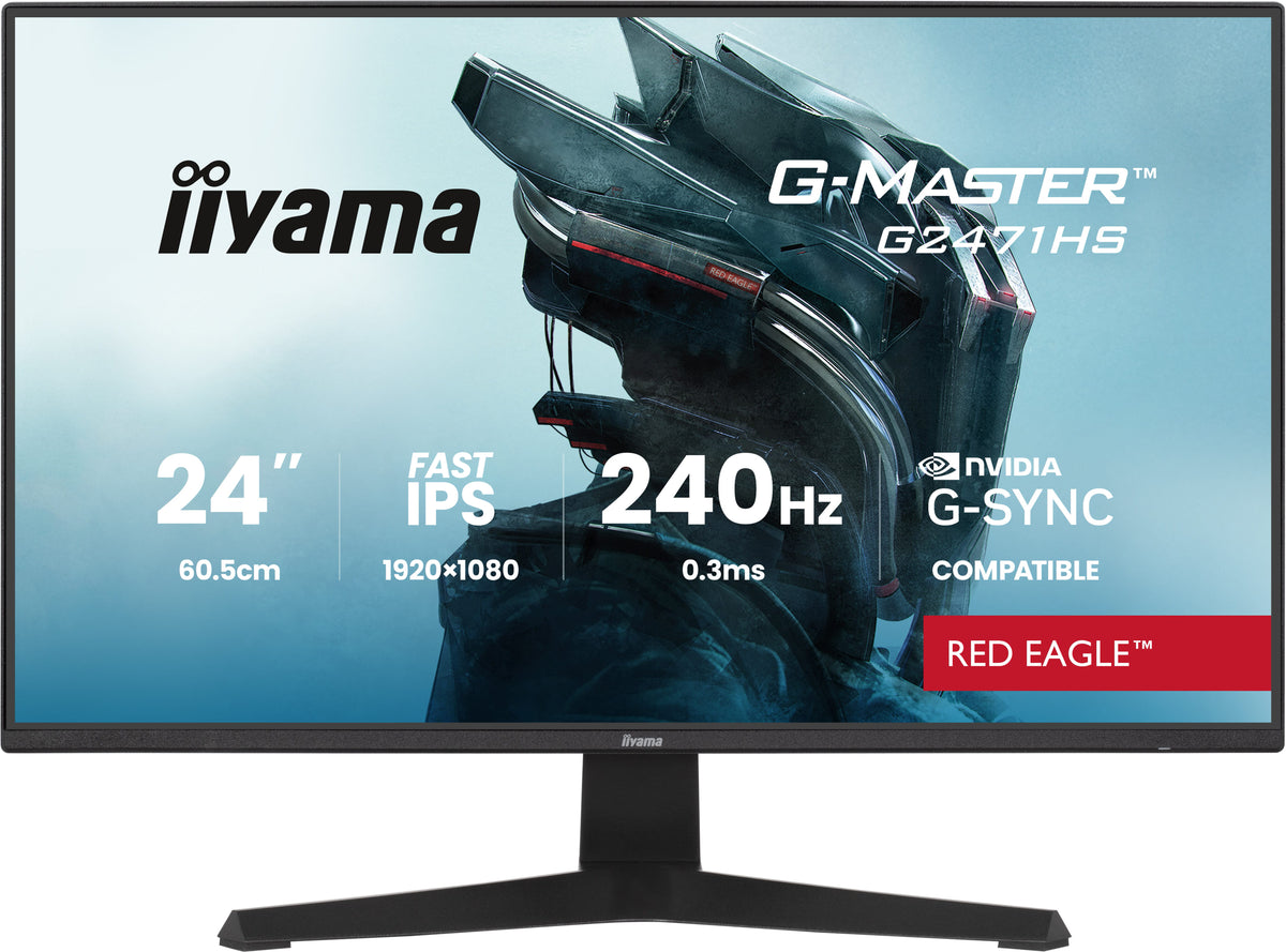 iiyama G-Master G2471HS-B1 24" 240Hz Fast IPS Gaming Monitor