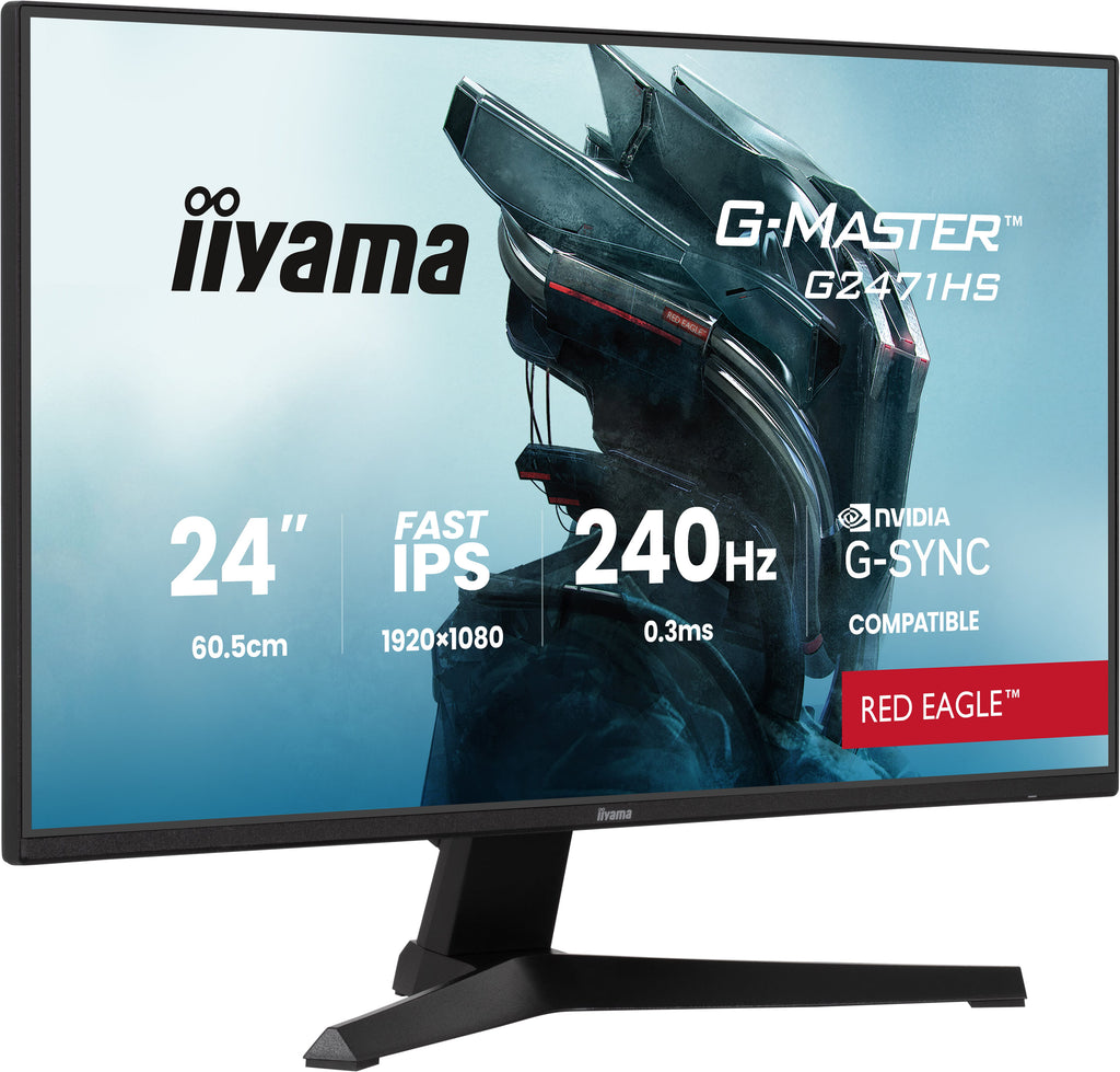 iiyama G-Master G2471HS-B1 24" 240Hz Fast IPS Gaming Monitor