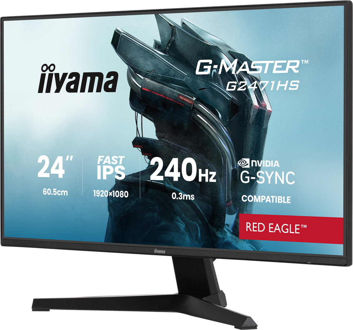 iiyama G-Master G2471HS-B1 24" 240Hz Fast IPS Gaming Monitor