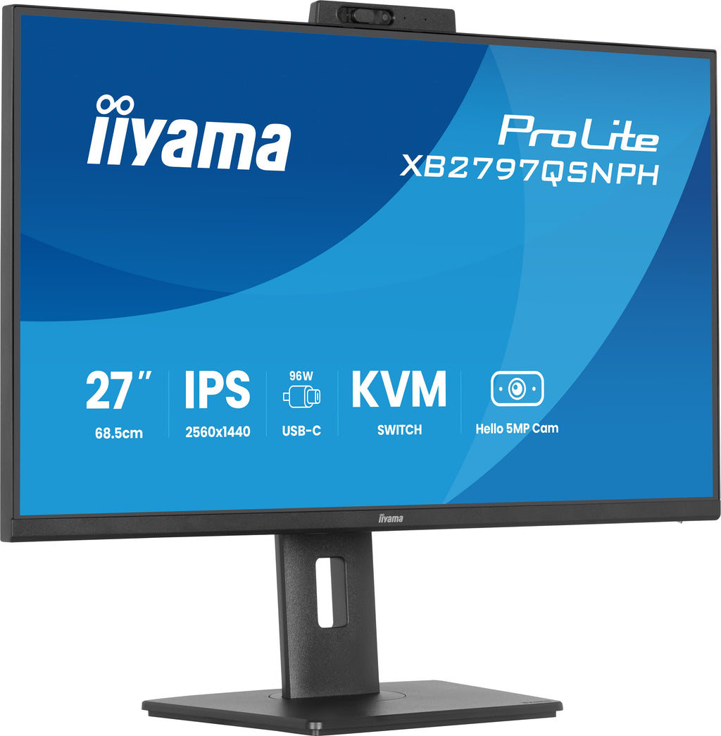 iiyama ProLite XB2797QSNPH-B1 27" QHD IPS Monitor - USB-C