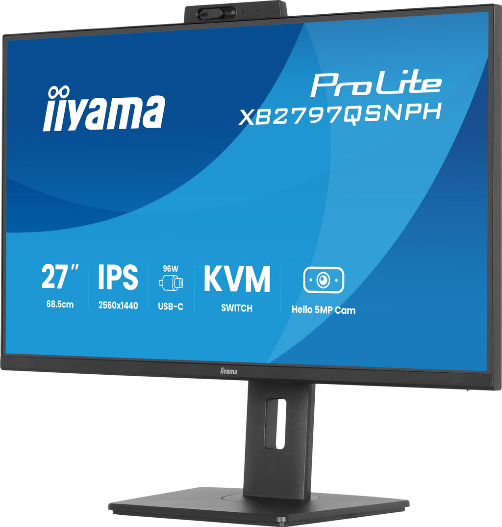 iiyama ProLite XB2797QSNPH-B1 27" QHD IPS Monitor - USB-C