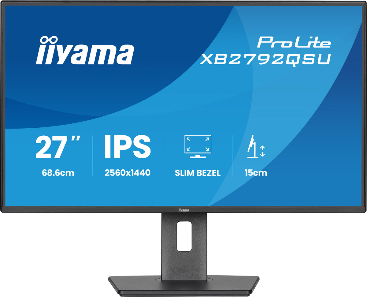 iiyama ProLite XB2792QSU-B1 27" QHD 120Hz IPS Monitor