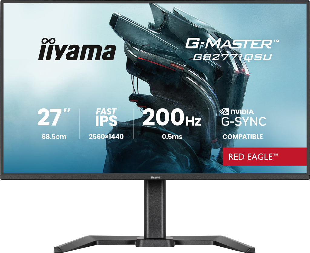iiyama G-Master Red Eagle GB2771QSU-B1 27" QHD 200Hz IPS
